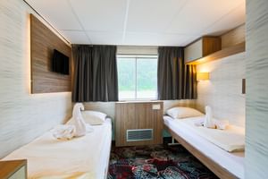 Le MS Normandie, cabine